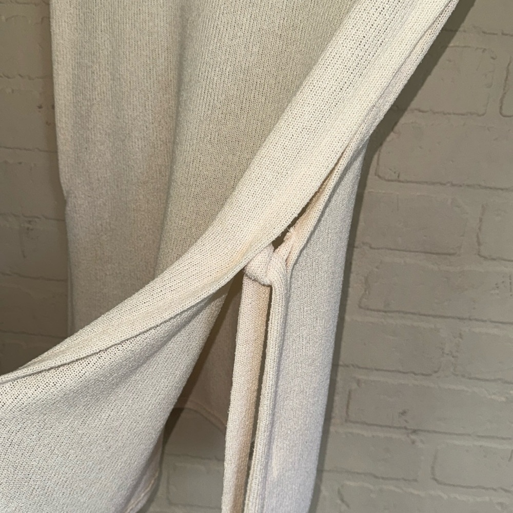 H&M vest overlay Knit sweater lightweight no tags small Lagenlook tunic - Picture 3 of 5